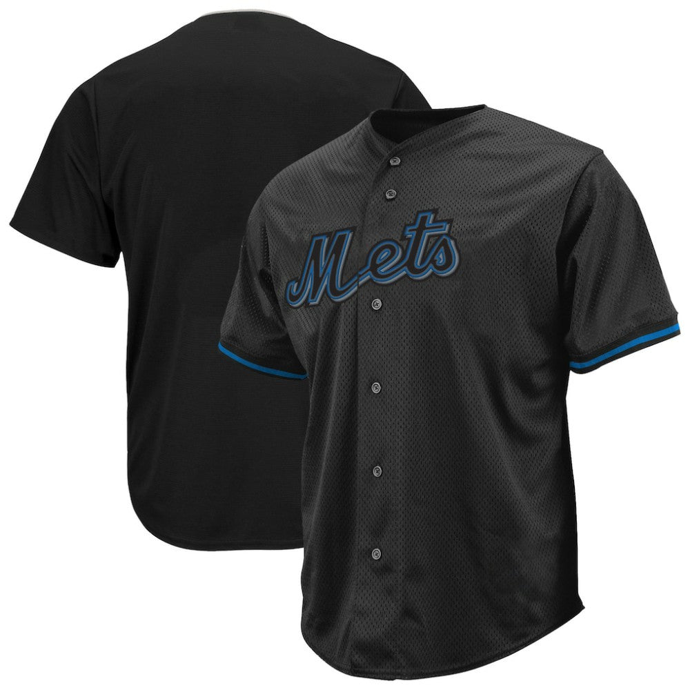 New York Mets Profile Big & Tall Pop Fashion Jersey - MLB Jerseys