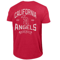 Los Angeles Angels Champion Vintage 3-Hit Tri-Blend T-Shirt - MLB T-shirts