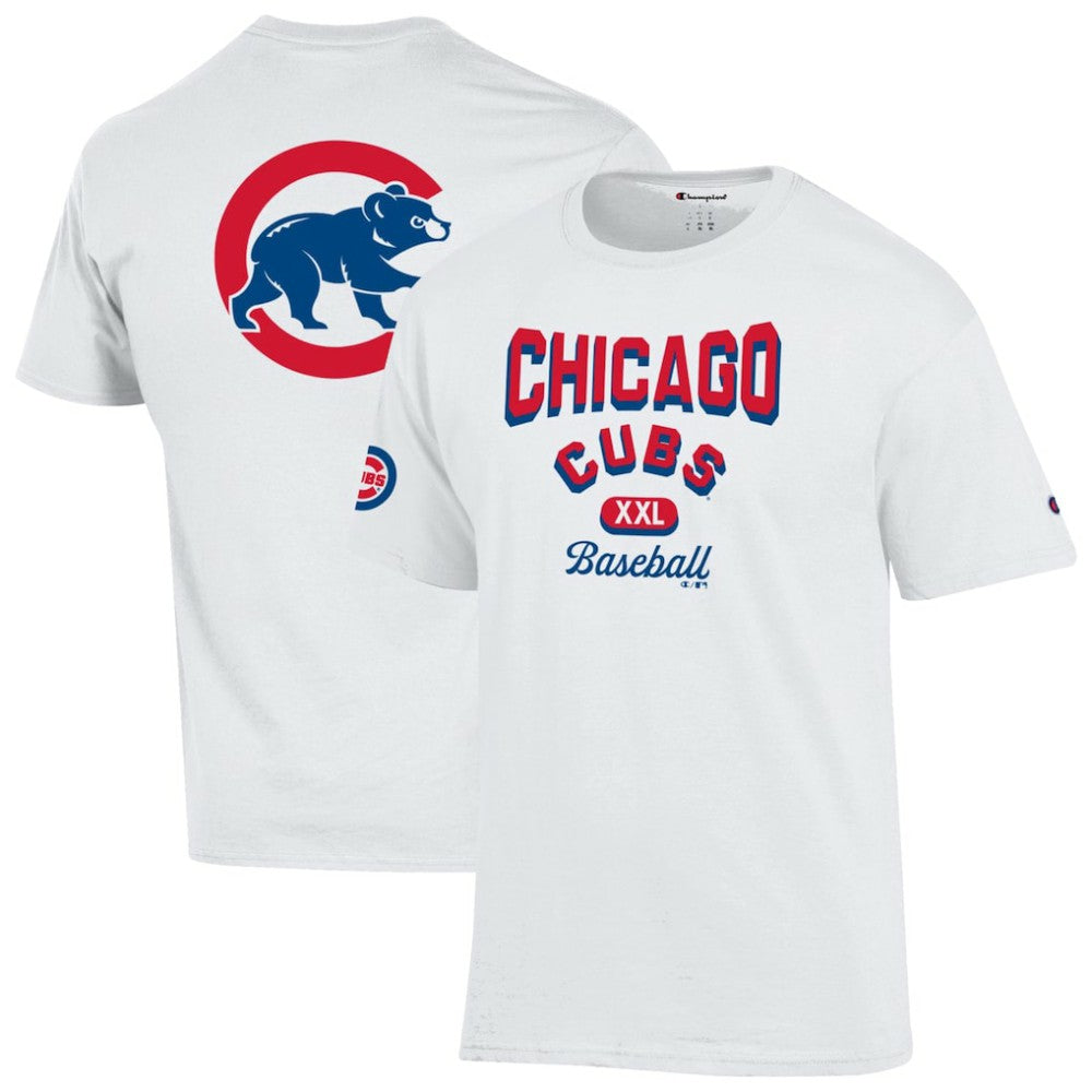 Chicago Cubs Champion 3-Hit Jersey T-Shirt - MLB Jerseys