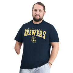 Milwaukee Brewers G-III Sports by Carl Banks Adaptive Classic Team Spirit T-Shirt - MLB T-shirts