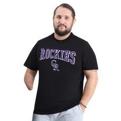 Colorado Rockies G-III Sports by Carl Banks Adaptive Classic Team Spirit T-Shirt - MLB T-shirts