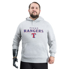 Texas Rangers G-III Sports by Carl Banks Adaptive Lockup Fleece Hoodie - MLB Hoodies