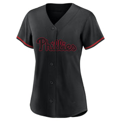 Bryce Harper Philadelphia Phillies Profile Women's Plus Size Player Name & Number Fashion Jersey - MLB Jerseys