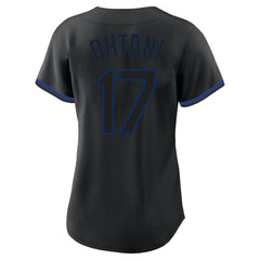 Shohei Ohtani Los Angeles Dodgers Profile Women's Plus Size Player Name & Number Fashion Jersey - MLB Jerseys
