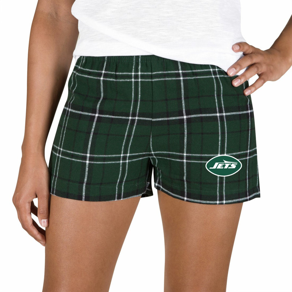 New York Jets Concepts Sport Women's Ultimate Flannel Shorts | NFL Sale