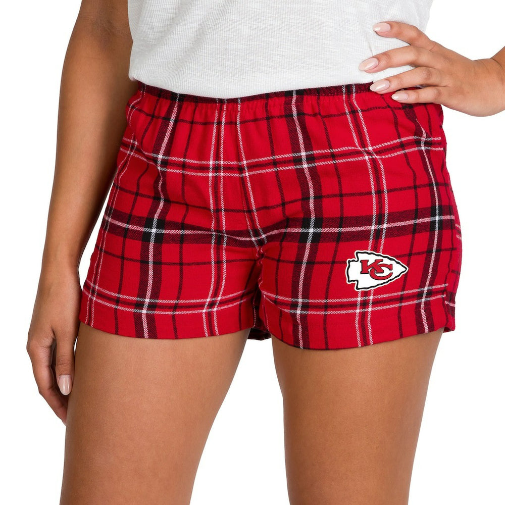 Kansas City Chiefs Concepts Sport Women's Ultimate Flannel Shorts | NFL Near me