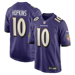 Baltimore Ravens DeAndre Hopkins Team Game Jersey | NFL Hot