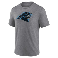 Carolina Panthers Heritage Custom Name & Number Tri-Blend T-Shirt | NFL Outlet