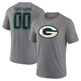Green Bay Packers Heritage Custom Name & Number Tri-Blend T-Shirt | NFL New