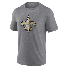 New Orleans Saints Heritage Custom Name & Number Tri-Blend T-Shirt | NFL Discount