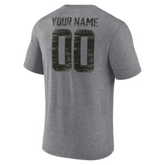 Pittsburgh Steelers Heritage Custom Name & Number Tri-Blend T-Shirt | NFL Online