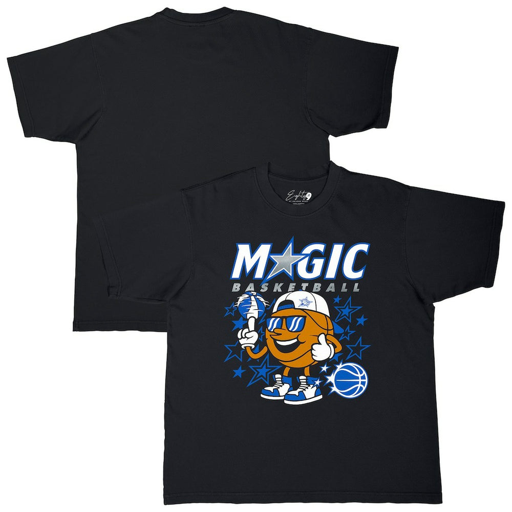 Black Orlando Magic Unisex Oversized Cool Guy Urban Essentials T-Shirt | NBA