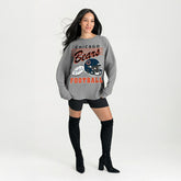 Chicago Bears Gameday Couture Women's Oversized Sweet Victory Corded Sweatshirt | NFL Hot