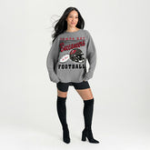 Tampa Bay Buccaneers Gameday Couture Women's Oversized Sweet Victory Corded Sweatshirt | NFL Sale