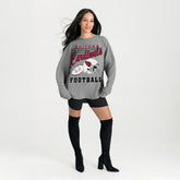 Arizona Cardinals Gameday Couture Women's Oversized Sweet Victory Corded Sweatshirt | NFL On sale