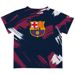 Barcelona Vive La Fete Youth Paint Brush T-Shirt