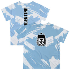 Argentina National Team Vive La Fete Youth Paint Brush T-Shirt