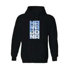 Diego Maradona Argentina National Team Vive La Fete Women's Portrait Pullover Hoodie