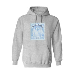 Diego Maradona Argentina National Team Vive La Fete Vintage Stamp Hoodie