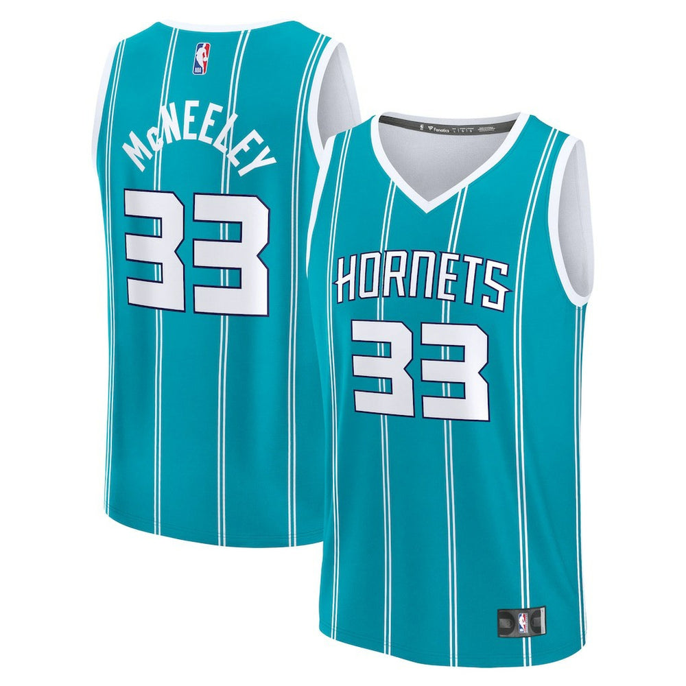 Teal Liam McNeeley Charlotte Hornets Fast Break Replica Jersey | NBA