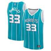 Teal Liam McNeeley Charlotte Hornets Fast Break Replica Jersey | NBA