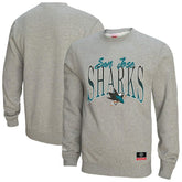 San Jose Sharks Mitchell & Ness Women's Hockey Night Sweatshirt - NHL Sweatshirts