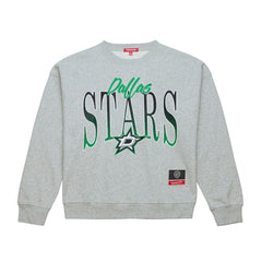 Dallas Stars Mitchell & Ness Women's Hockey Night Sweatshirt - NHL Sweatshirts