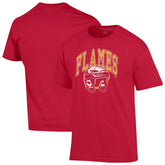 Calgary Flames Champion Helmet T-Shirt - NHL T-shirts