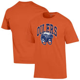 Edmonton Oilers Champion Helmet T-Shirt - NHL T-shirts