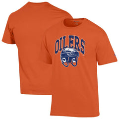 Edmonton Oilers Champion Helmet T-Shirt - NHL T-shirts