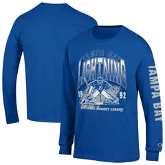 Tampa Bay Lightning Champion Long Sleeve Jersey T-Shirt - NHL T-shirts