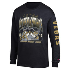 Vegas Golden Knights Champion Long Sleeve Jersey T-Shirt - NHL T-shirts