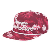 Washington Commanders Palm Print A-Frame 9FIFTY Snapback Hat | NFL Sale