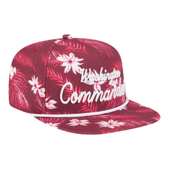 Washington Commanders Palm Print A-Frame 9FIFTY Snapback Hat | NFL Sale