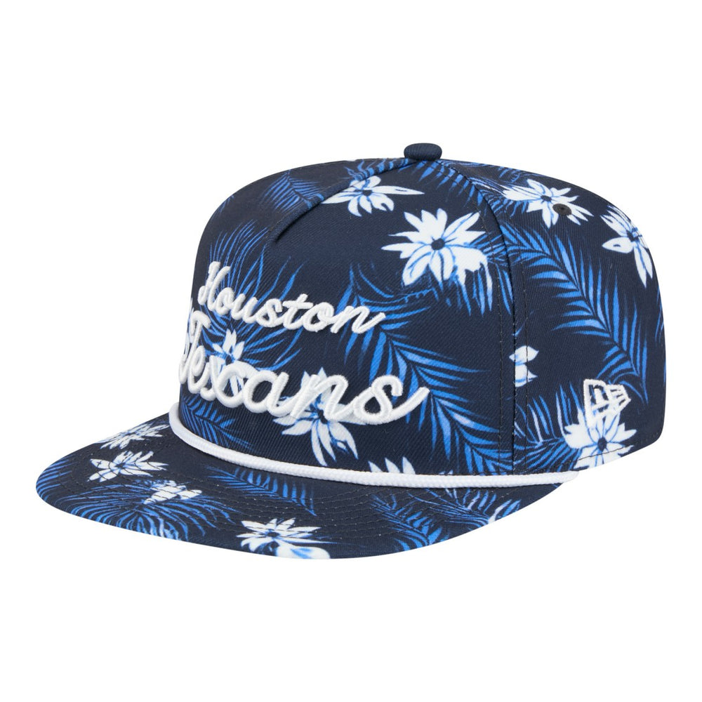 Houston Texans Palm Print A-Frame 9FIFTY Snapback Hat | NFL Online