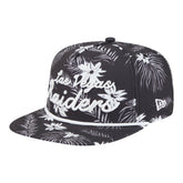 Las Vegas Raiders Palm Print A-Frame 9FIFTY Snapback Hat | NFL Sale