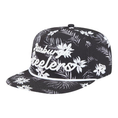 Pittsburgh Steelers Palm Print A-Frame 9FIFTY Snapback Hat | NFL On sale