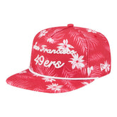 San Francisco 49ers Palm Print A-Frame 9FIFTY Snapback Hat | NFL Outlet