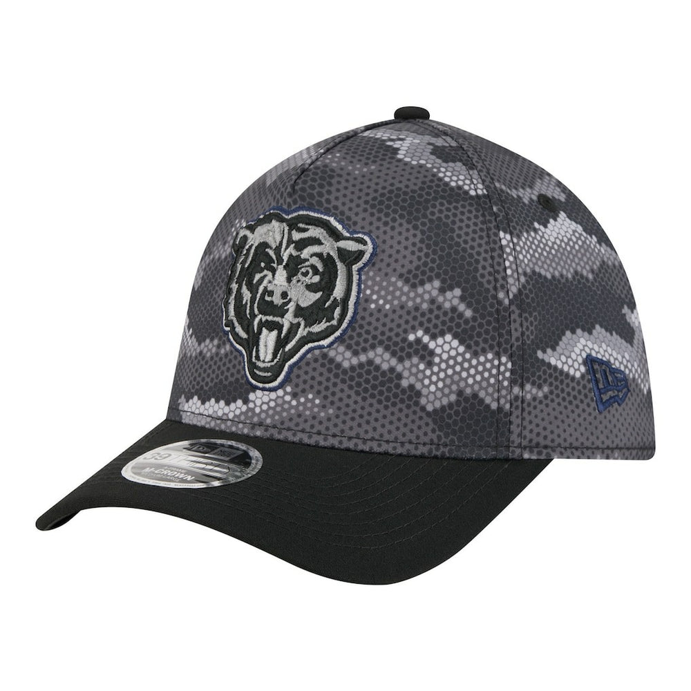 Chicago Bears Camo A-Frame 39THIRTY Flex Hat | NFL On sale