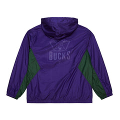 Purple Milwaukee Bucks Playmaker Full-Zip Hooded Windbreaker Jacket | NBA