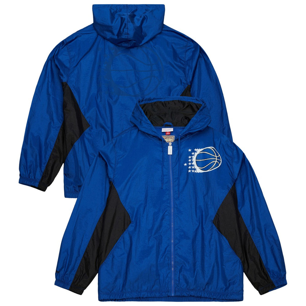 Blue Orlando Magic Playmaker Full-Zip Hooded Windbreaker Jacket | NBA