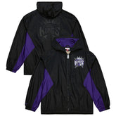 Black Sacramento Kings Playmaker Full-Zip Hooded Windbreaker Jacket | NBA