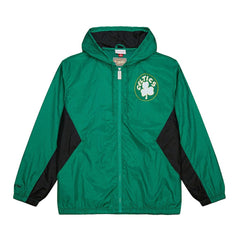 Kelly Green Boston Celtics Playmaker Full-Zip Hooded Windbreaker Jacket | NBA