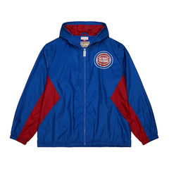Blue Detroit Pistons Playmaker Full-Zip Hooded Windbreaker Jacket sale | NBA