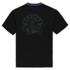 Black Toronto Raptors Unisex Playmaker Vintage Logo T-Shirt | NBA