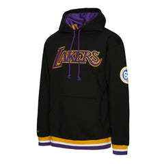 Black Los Angeles Lakers Unisex Vintage Heavyweight Hoodie | NBA