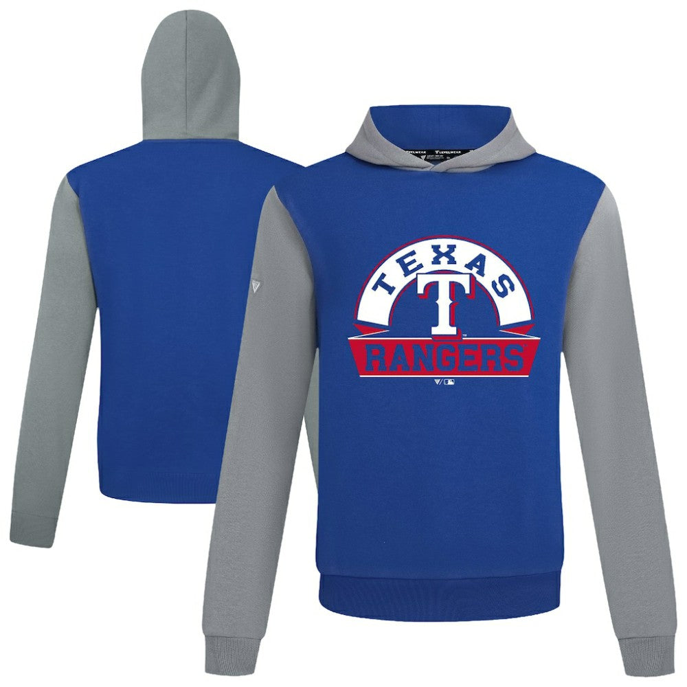 Texas Rangers Levelwear Throwback Ultimate Banner Arch Hoodie - MLB Hoodies
