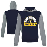 Milwaukee Brewers Levelwear Throwback Ultimate Banner Arch Hoodie - MLB Hoodies