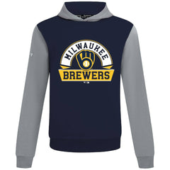 Milwaukee Brewers Levelwear Throwback Ultimate Banner Arch Hoodie - MLB Hoodies