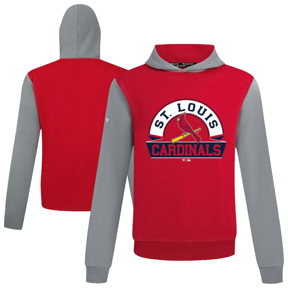 St. Louis Cardinals Levelwear Throwback Ultimate Banner Arch Hoodie - MLB Hoodies